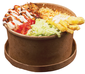 Gyro Chicken Rice Bowl