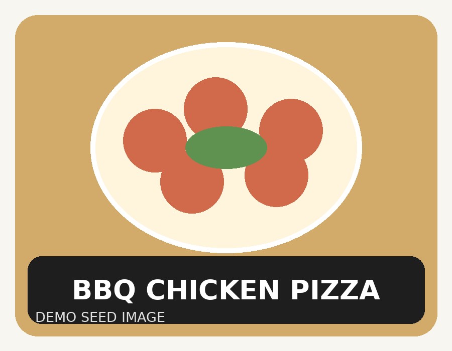 BBQ Chicken Pizza