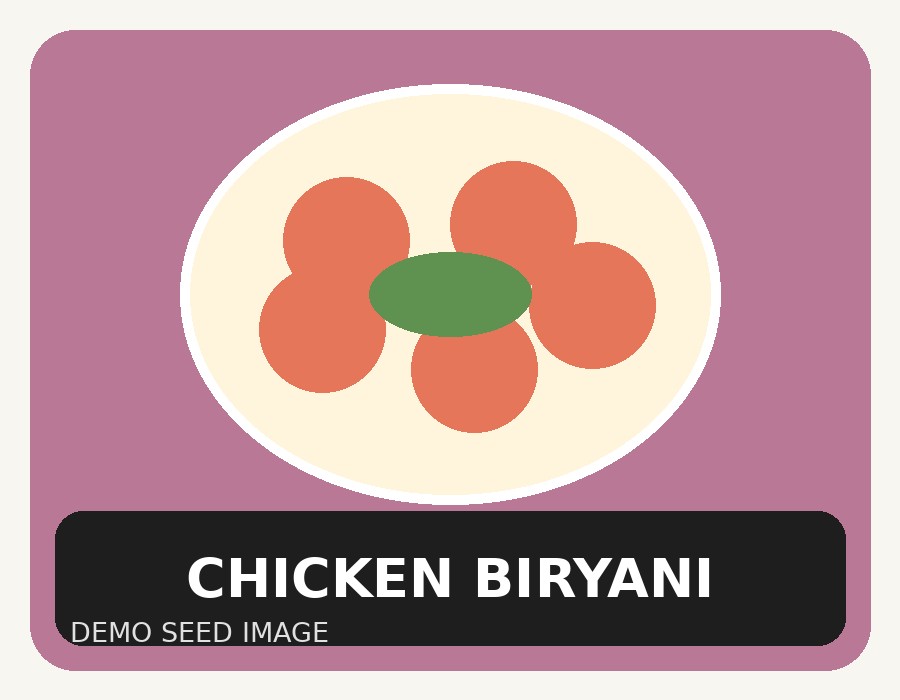 Chicken Biryani