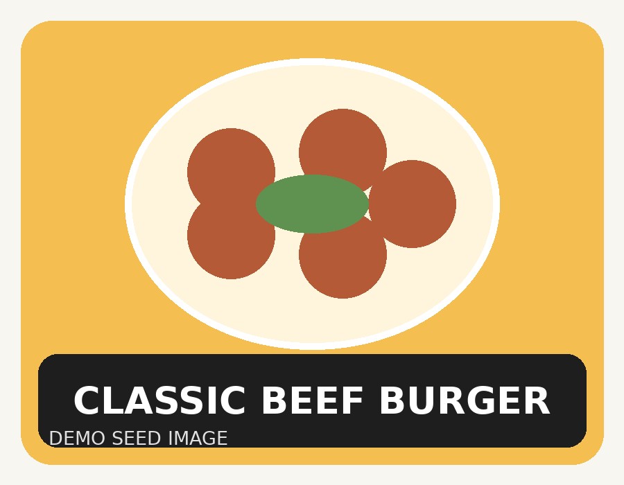 Classic Beef Burger