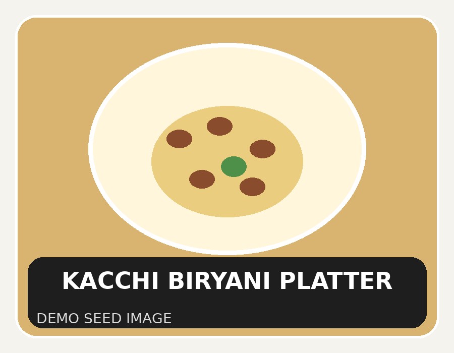 Kacchi Biryani Platter