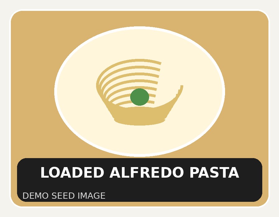 Loaded Alfredo Pasta